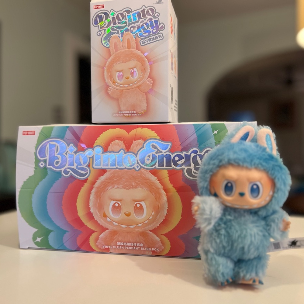 Hope Big Into Energy Series Labubu Blue